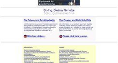 Desktop Screenshot of dietmar-schulze.de